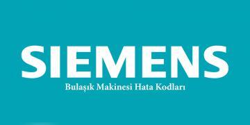Siemens Bulaşık Makinesi Hata Kodları 1 Siemens Bulaşık Makinesi Hata Kodları