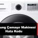 Samsung Çamaşır Makinesi LE Hata Kodu 6 Samsung Çamaşır Makinesi LE Hata Kodu