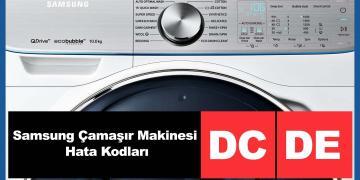 Samsung Çamaşır Makinesi DC-DE Hatası