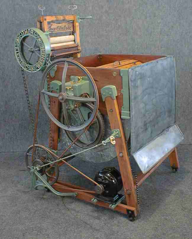 1904 elekrikli camasir makinesi icadi