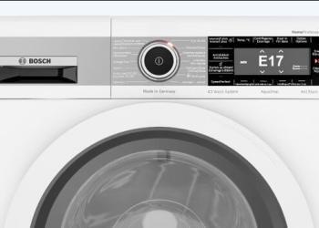 Bosch Çamaşır Makinesi E17 Hatası Nasıl Giderilir?