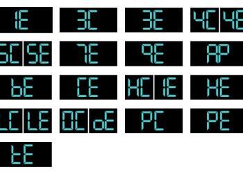 Samsung Bulaşık Makinesi Hata Kodları